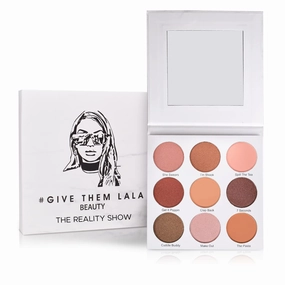 GIVE THEM LALA Beauty Eyeshadow Palette | Highly Pigmented Long Lasting Blendable Natural Eye Shadow Make Up Colors | Cruelty Free Beauty Products By Lala Kent (The Reality Show Palette)