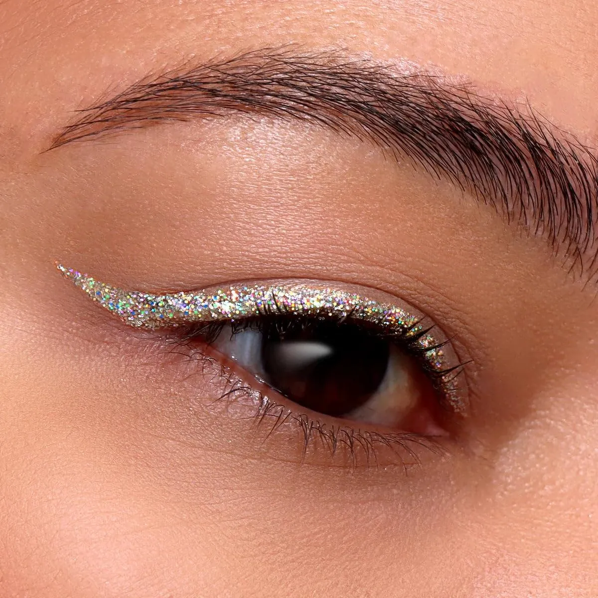 Glitter Eyeliner, Glitter Liquid Eyeliner, Christmas Makeup (Gold)