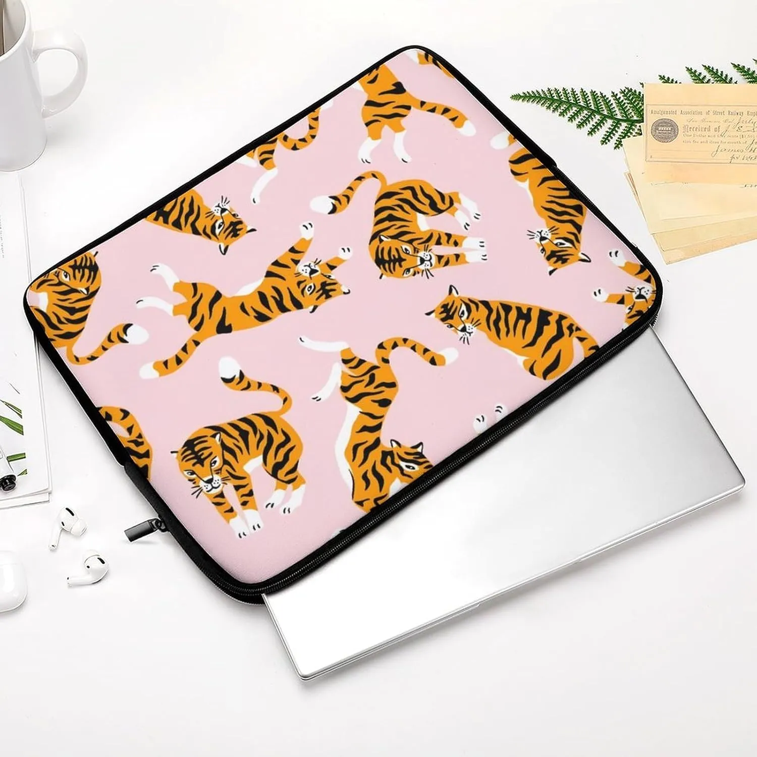 Green Boston Terrier Dogs All Print Hands Free Withdrawal Laptop Bag Unisex