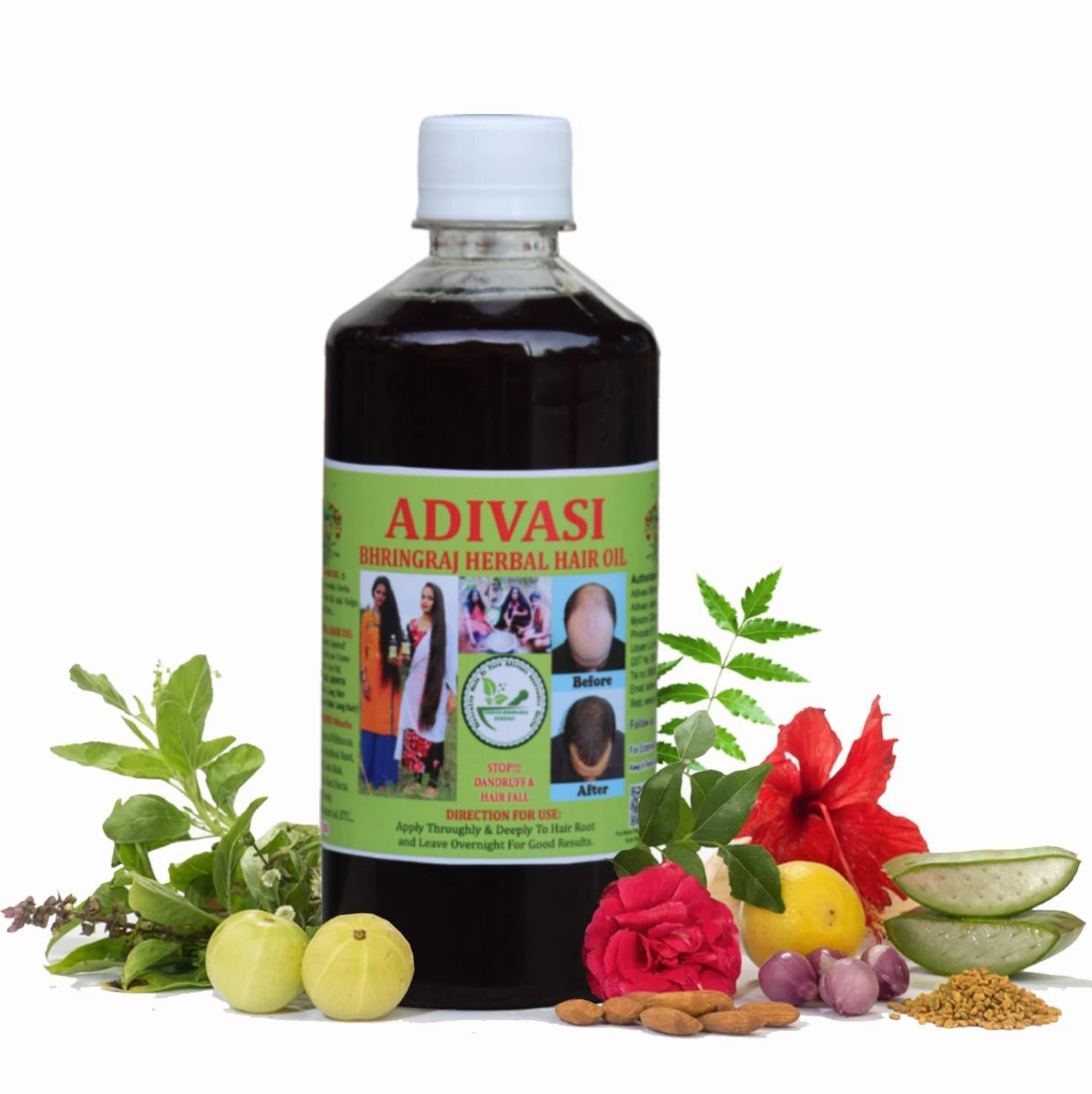 Hair Oil, 250ml 100% Natural