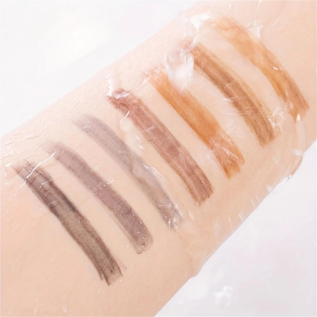 Haozhuang Eyebrow Pencil, 2PCS Haozhuang Pull Eyebrow Pencil, Haozhuang Waterproof Long Lasting Eyebrow Pencil, Haozhuang Microblading Eyebrow Pen, Haozhuang Make Up Eyebrow Pen (Gray)
