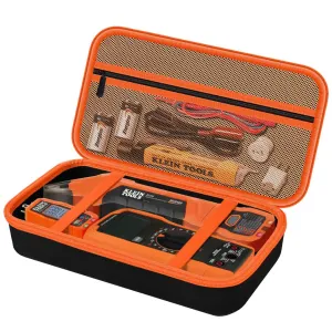 Hard Case for Klein Tools 80101 Circuit Breaker Finder Kit & 69149P Electrical Test Kit Digital Multimeter & ET310 / 80016 Tool Kit, Home Electricity Tester Kit Storage Bag -XL（Case Only）