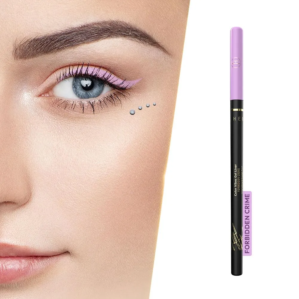 Herlan Color Vibes Gel Eyeliner Forbidden Crime (Lavender)
