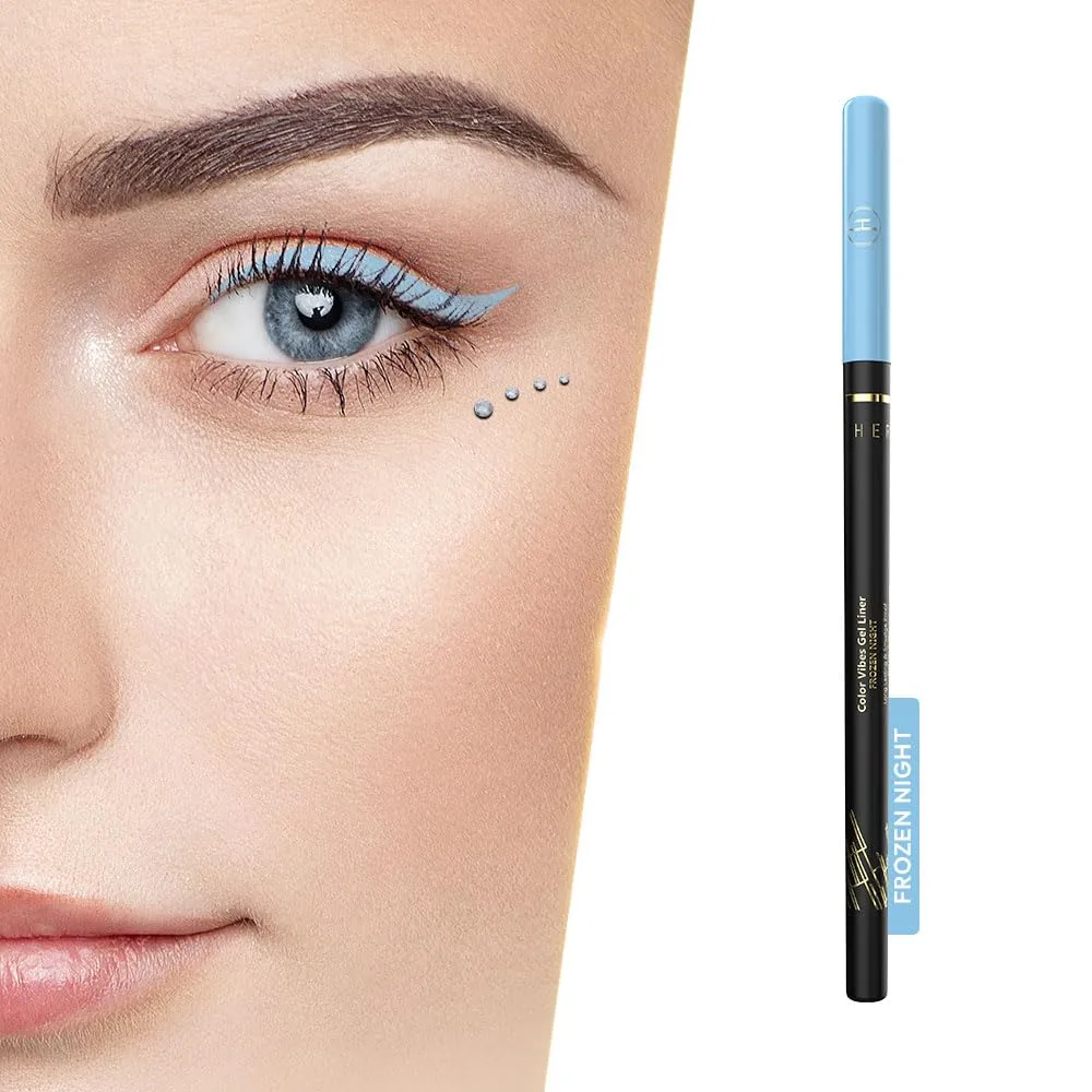 Herlan Color Vibes Gel Eyeliner Frozen Night (Sky Blue)
