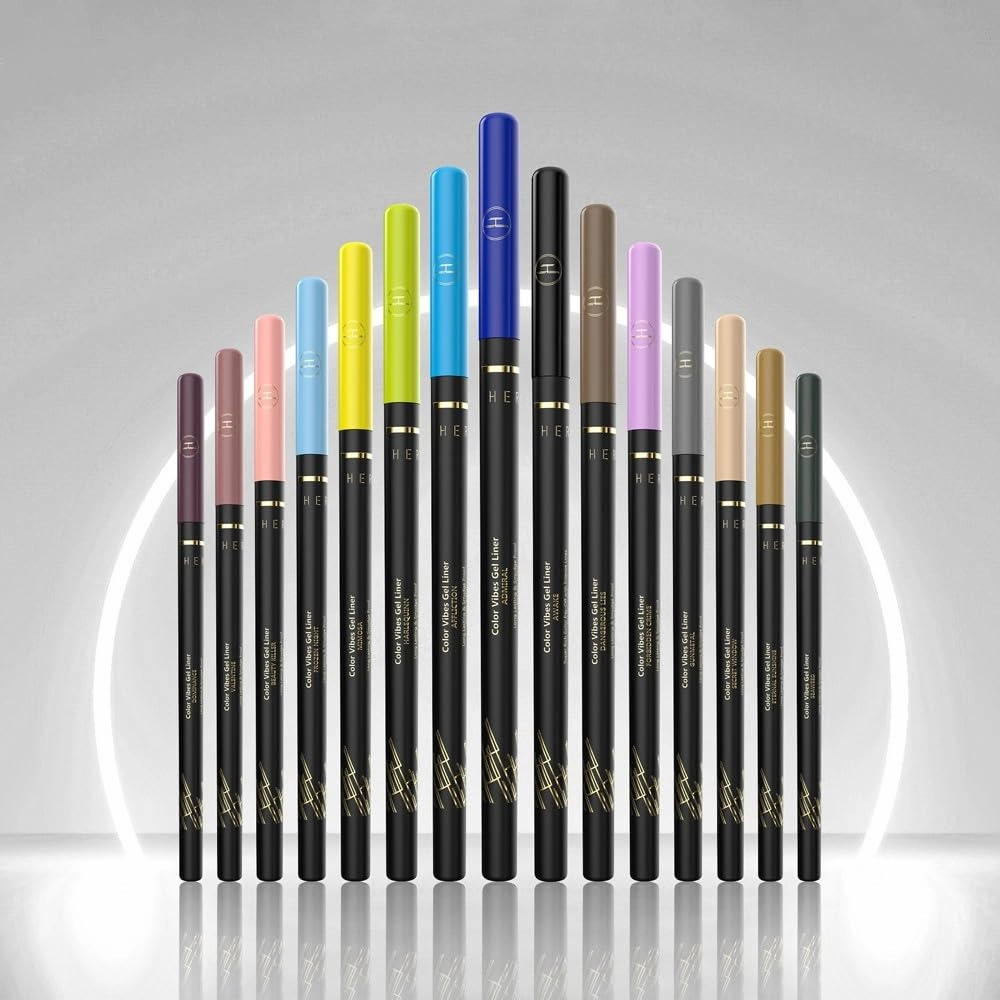 Herlan Color Vibes Gel Eyeliner Admiral, (Royal Blue)