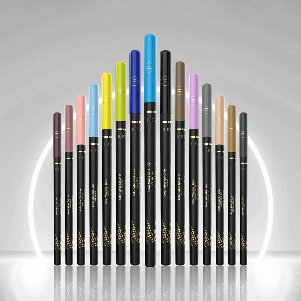 Herlan Color Vibes Gel Eyeliner Affliction, (Firoza)
