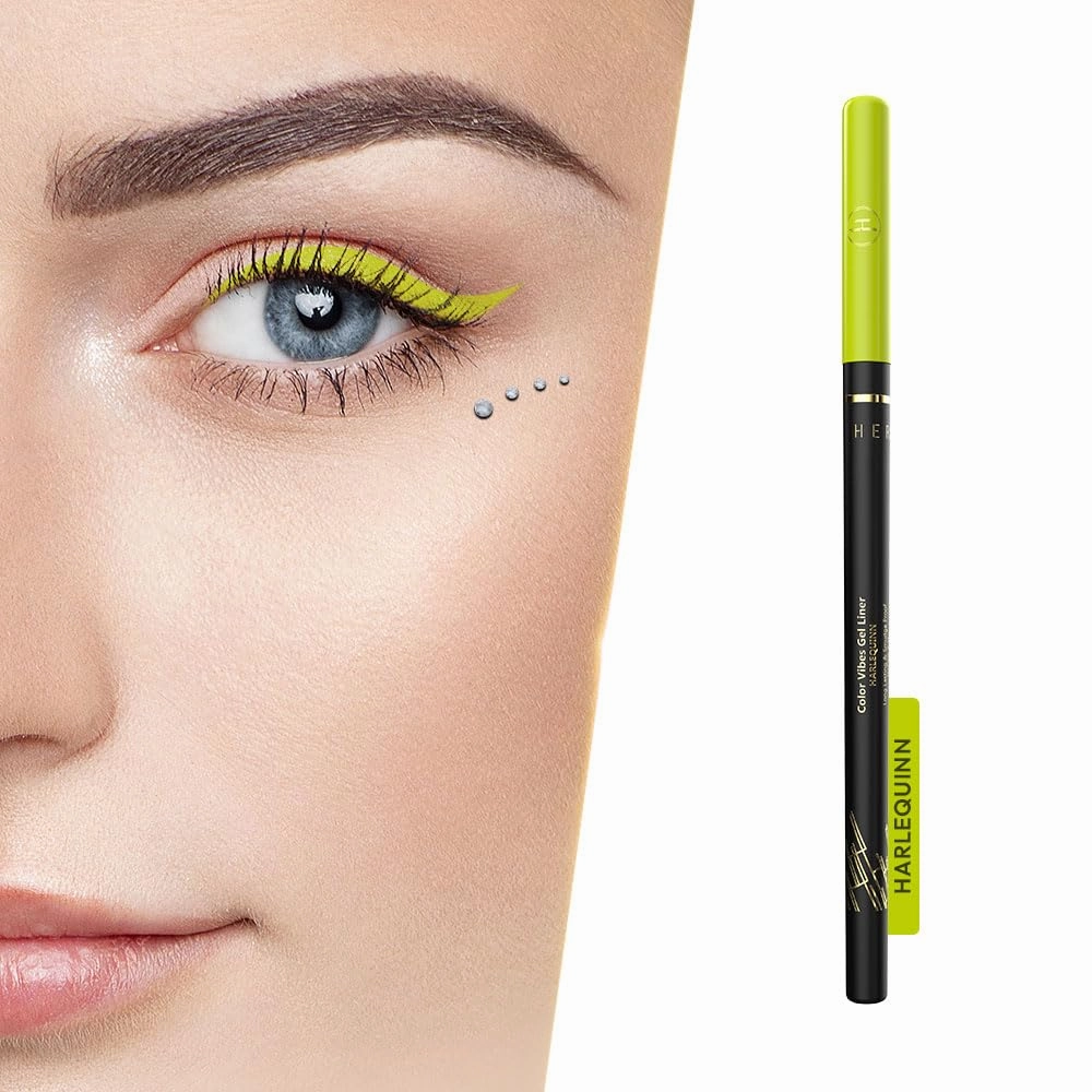 Herlan Color Vibes Gel Eyeliner Herlequin (Neon Green)