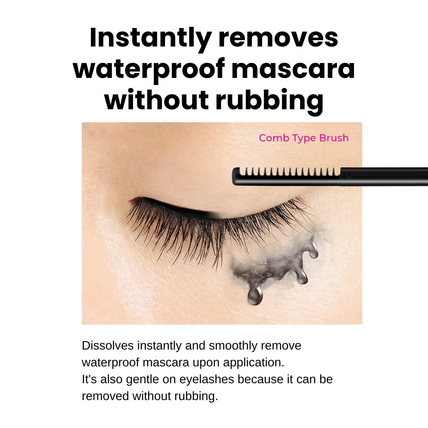 HEROINE MAKE by KISSME Mascara Duo Set | 2 Full-Size - Eyelash Primer EX, Strengthening & Conditioning Treatment   Gentle Eye Makeup Remover for Waterproof Mascara, Fast-Acting Cleanser