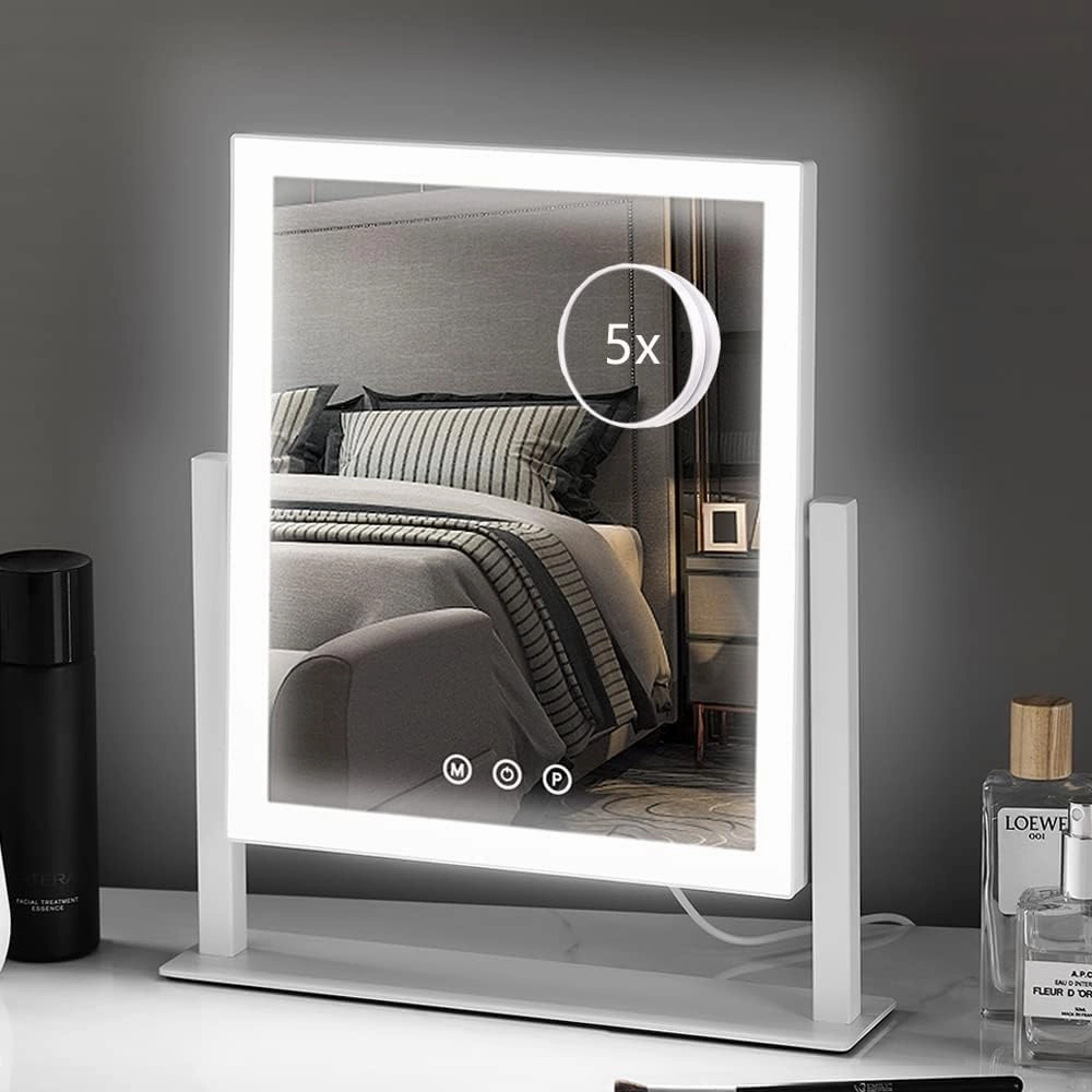 HIEEY Lighted Makeup Mirror, Hollywood Vanity Mirror with Lights