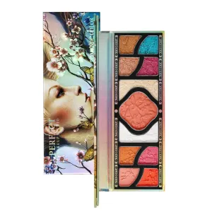Highly Pigmented Eyeshadow Palette , 11 Colors Matte Shimmer Glitter Metallic Eyeshadow Palette Blendable Waterproof Long Lasting Natural Colors Make Up Eye Shadows Cosmetics Gift Kit-Great for Travel (LILY)