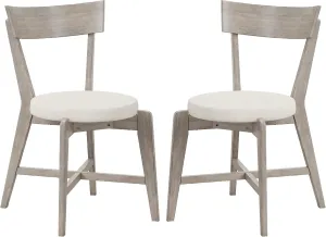 Hillsdale Furniture Hillsdale Mayson, Set of 2 Dining Chair Gray