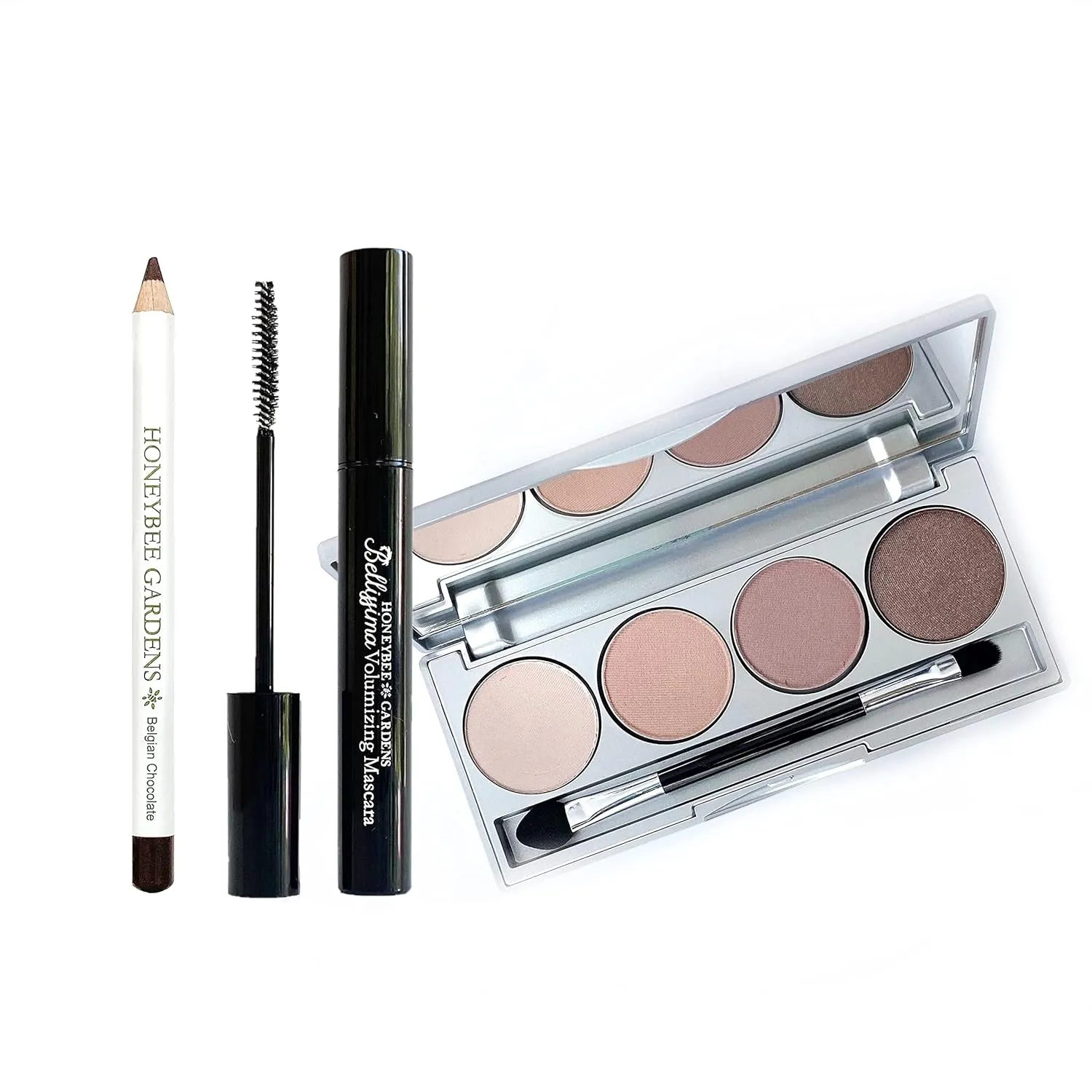 Honeybee Gardens Naturally Easy Bundle for Eyes (brown)