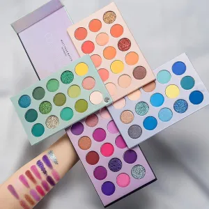 H'UDA GIRL BEAUTY |60 Shades Color Board Eyeshadow Palette - Matte, Shimmer And Glitters Eye Shadow Makeup Kit For Girls.