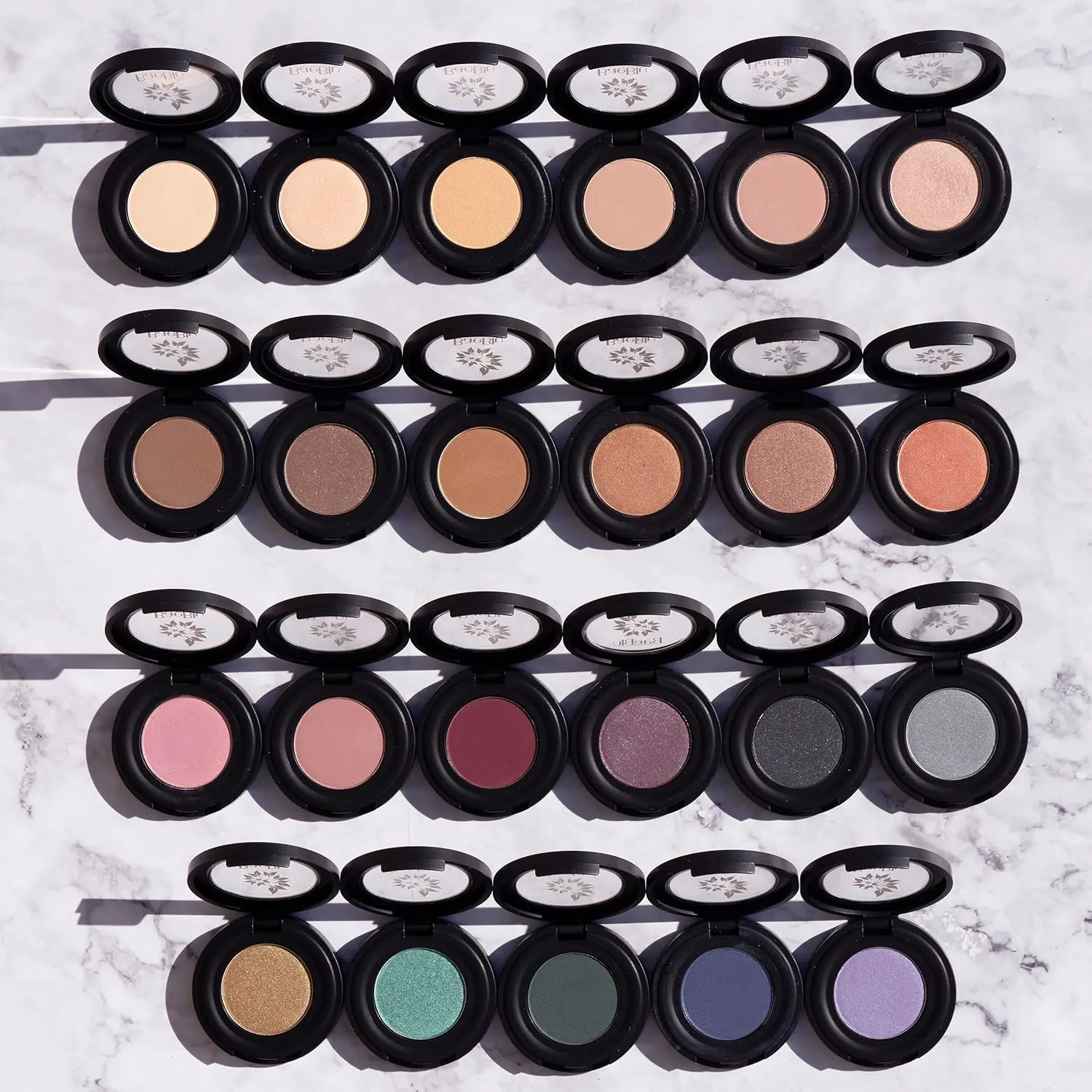 Hypoallergenic Eyeshadow Organic 100% Natural Finely Pressed Velvety Smooth Powder, Made in USA, Neutron