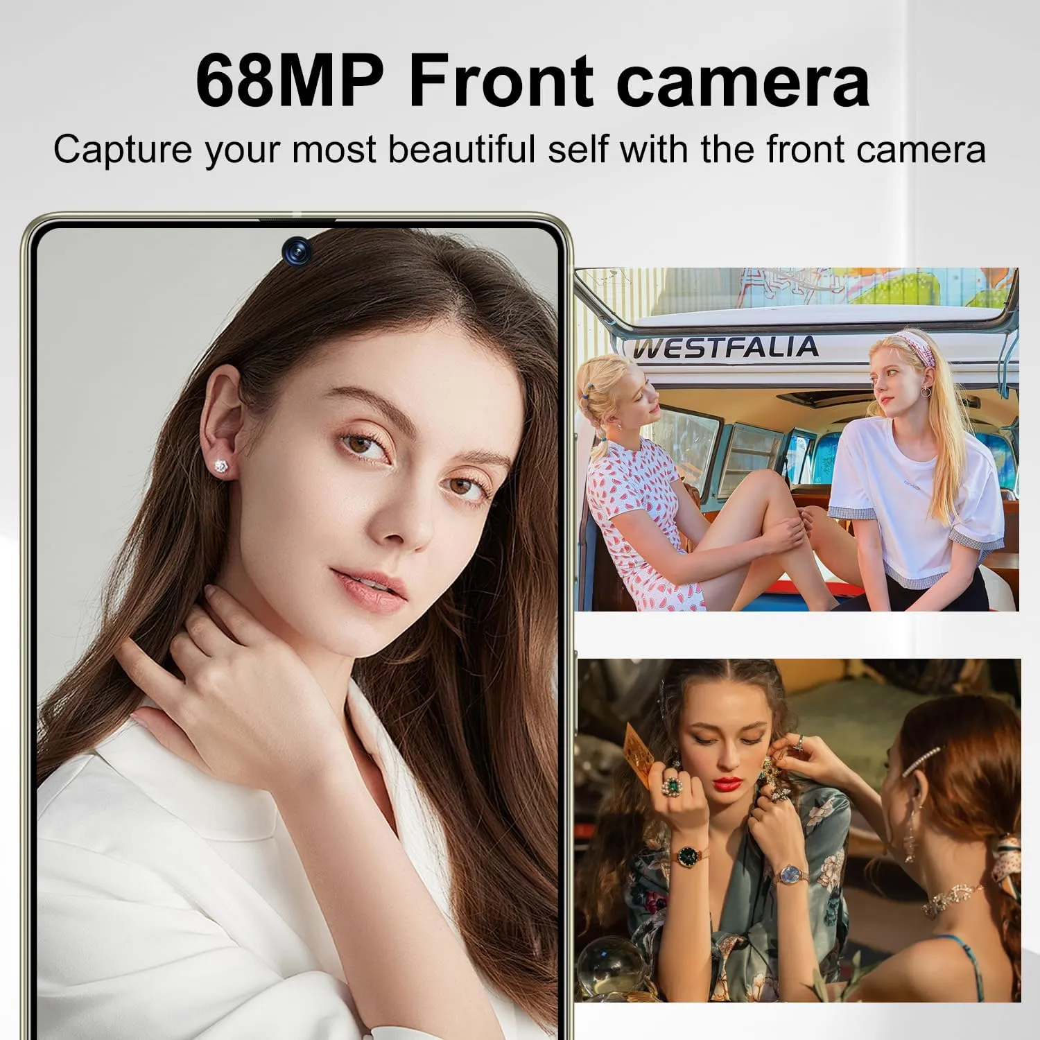 I25 Ultra Unlocked Smartphone 6.9" HD  Display 8 256GB Unlocked Phone,Snapdragon 8 Gen3 7000mAh Dual Speakers 5G Unlocked Phones,Face ID/Fingerprint Lock/GPS (Wine Red)