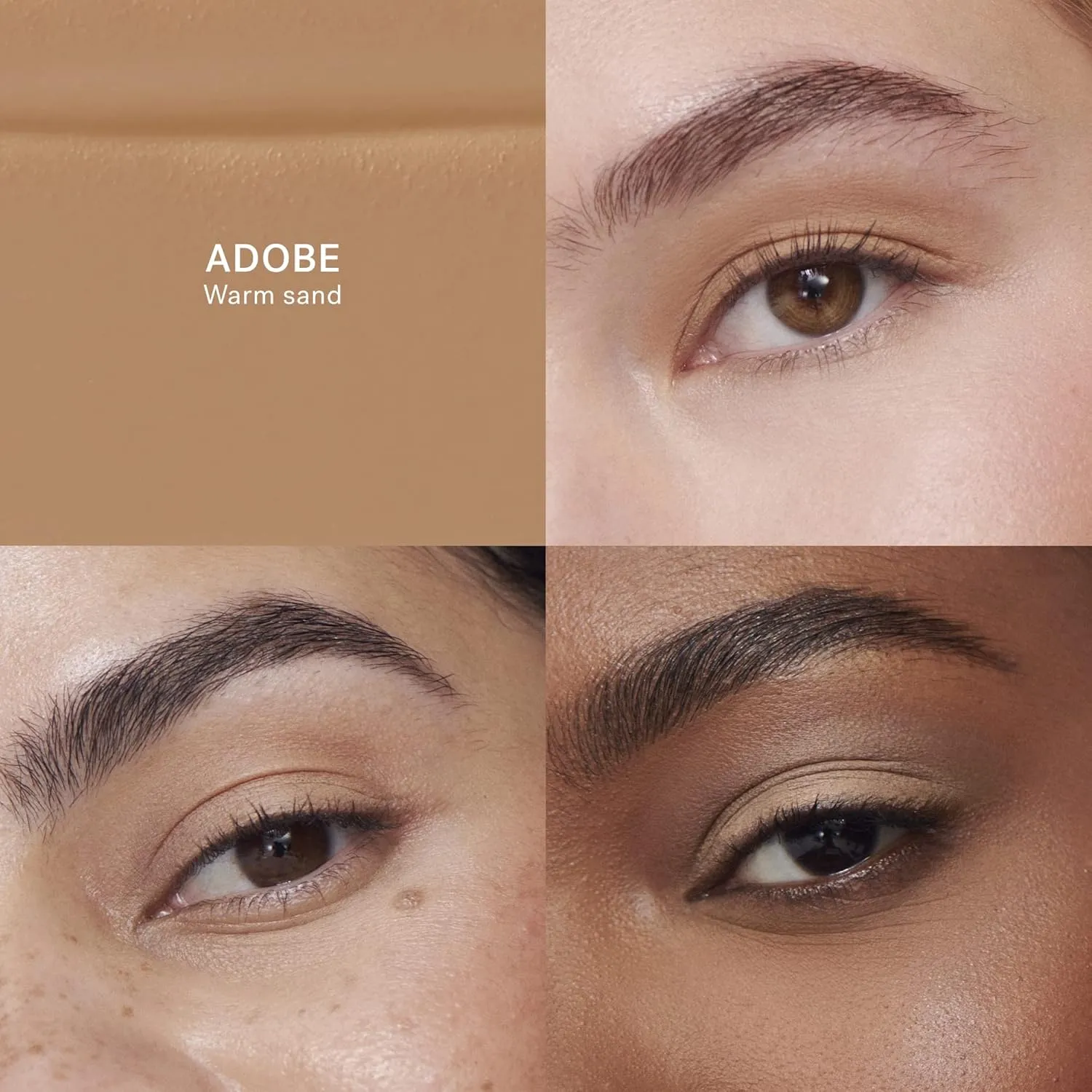 ILIA - Matte Liquid Powder Eye Tint | Cream-to-Powder Eyeshadow, Smudge-Resistant, Quick-Dry, Weightless, Water-Based | Non-Toxic, Vegan, Cruelty-Free, Clean Makeup (Adobe, 0.12 fl oz | 3.5 ml)