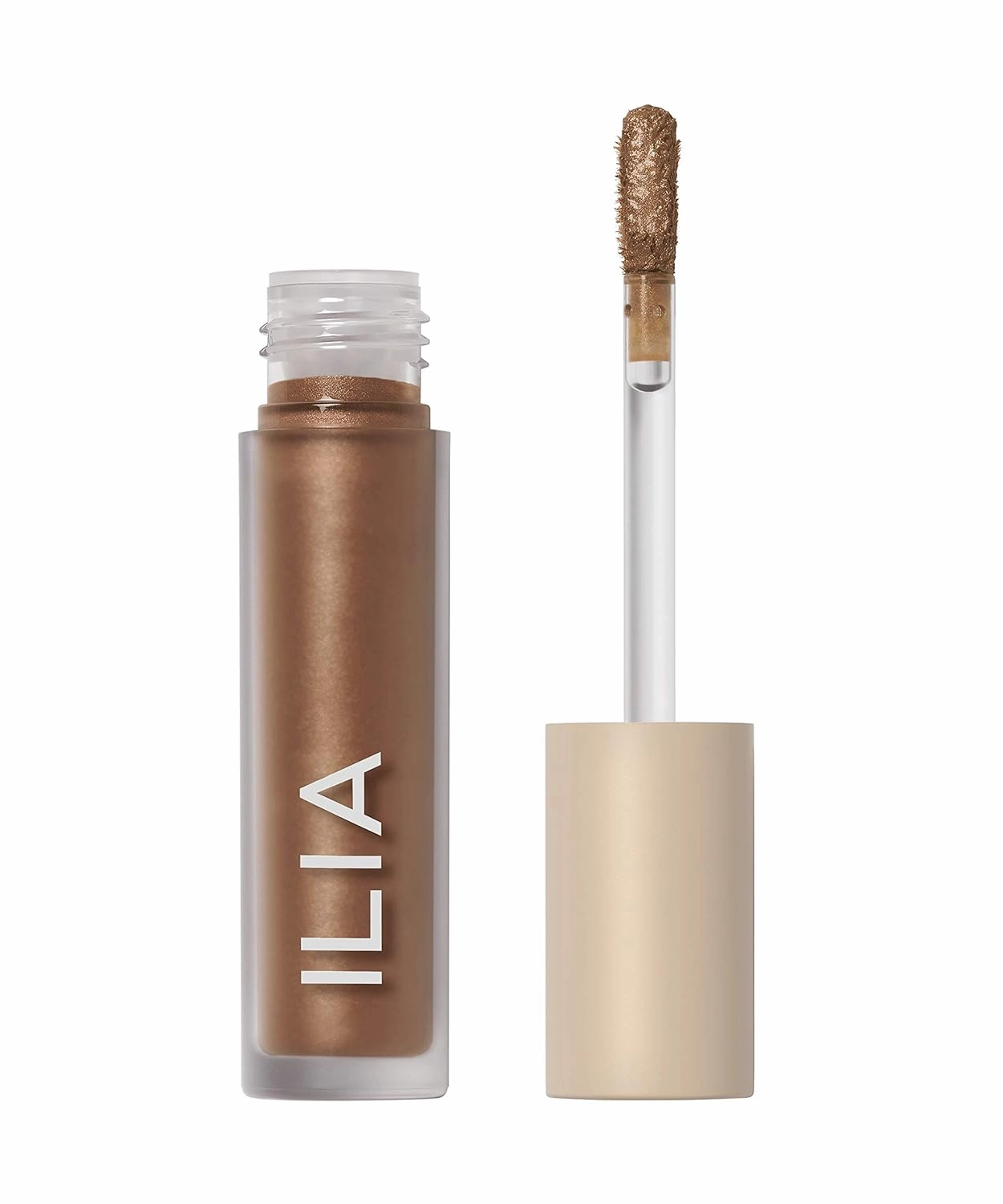 ILIA - Chromatic Liquid Powder Eye Tint | Cream-to-Powder Eyeshadow, Smudge-Resistant, Quick-Dry, Weightless, Water-Based | Non-Toxic, Vegan, Cruelty-Free, Clean Makeup (Sheen, 0.12 fl oz | 3.5 ml)
