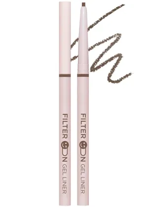I'M MEME Filter On Gel Liner | Waterproof Liquid Eyeliner | Smudge Proof | 03 Brown
