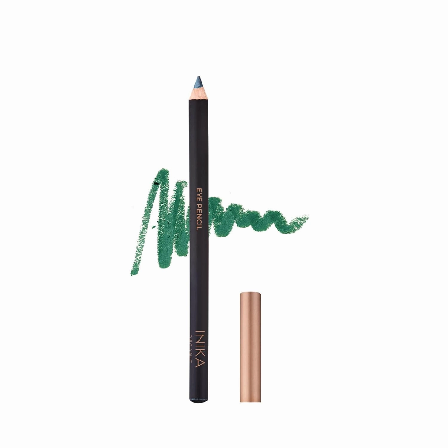 INIKA Organic Hypoallergenic Vegan Eye Pencil: Long-Lasting, Water-Resistant Makeup, Richly Pigmented with Vitamin E and Coconut Oil, Gentle for Sensitive Eyes, Cruelty-Free & Sustainable Packaging