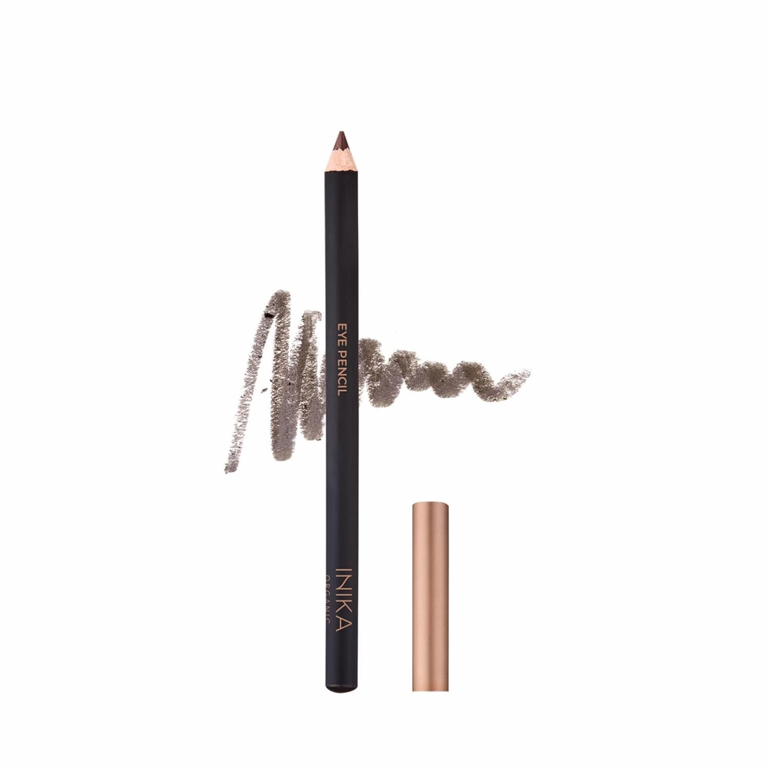INIKA Organic Hypoallergenic Vegan Eye Pencil: Long-Lasting, Water-Resistant Makeup, Richly Pigmented with Vitamin E and Coconut Oil, Gentle for Sensitive Eyes, Cruelty-Free & Sustainable Packaging
