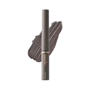 Inspire Skinny Curling & Multi-Fixer Volumizing Curling Mascara for Dramatic Lashes Smudge-Proof Water-Proof Stays on All Day (04 Ash Brown)