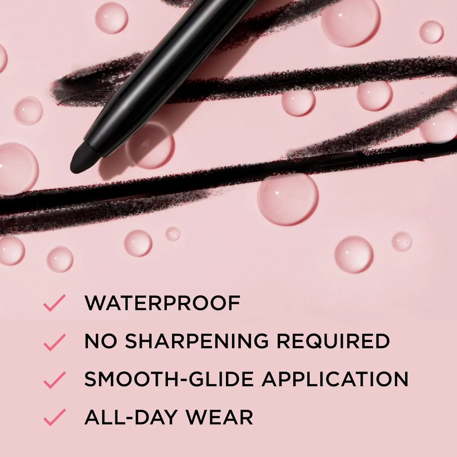 IT Cosmetics Superhero No-Tug Retractable Eyeliner - All-Day Wear, Waterproof Formula Won’t Smudge - With Avocado Oil, Chamomile Extract, Vitamin E & Carnauba Wax - 0.008 oz