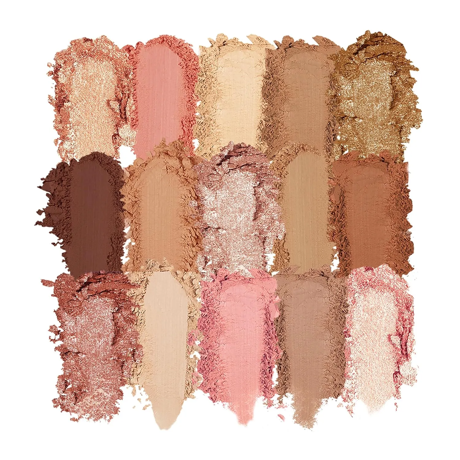 Jason Wu Flora 15 Eye Shadow Pallete - 15 Pigmented, Buildable, Blendable Color Pallete - 0.48 oz Oz (Dusty Rose)