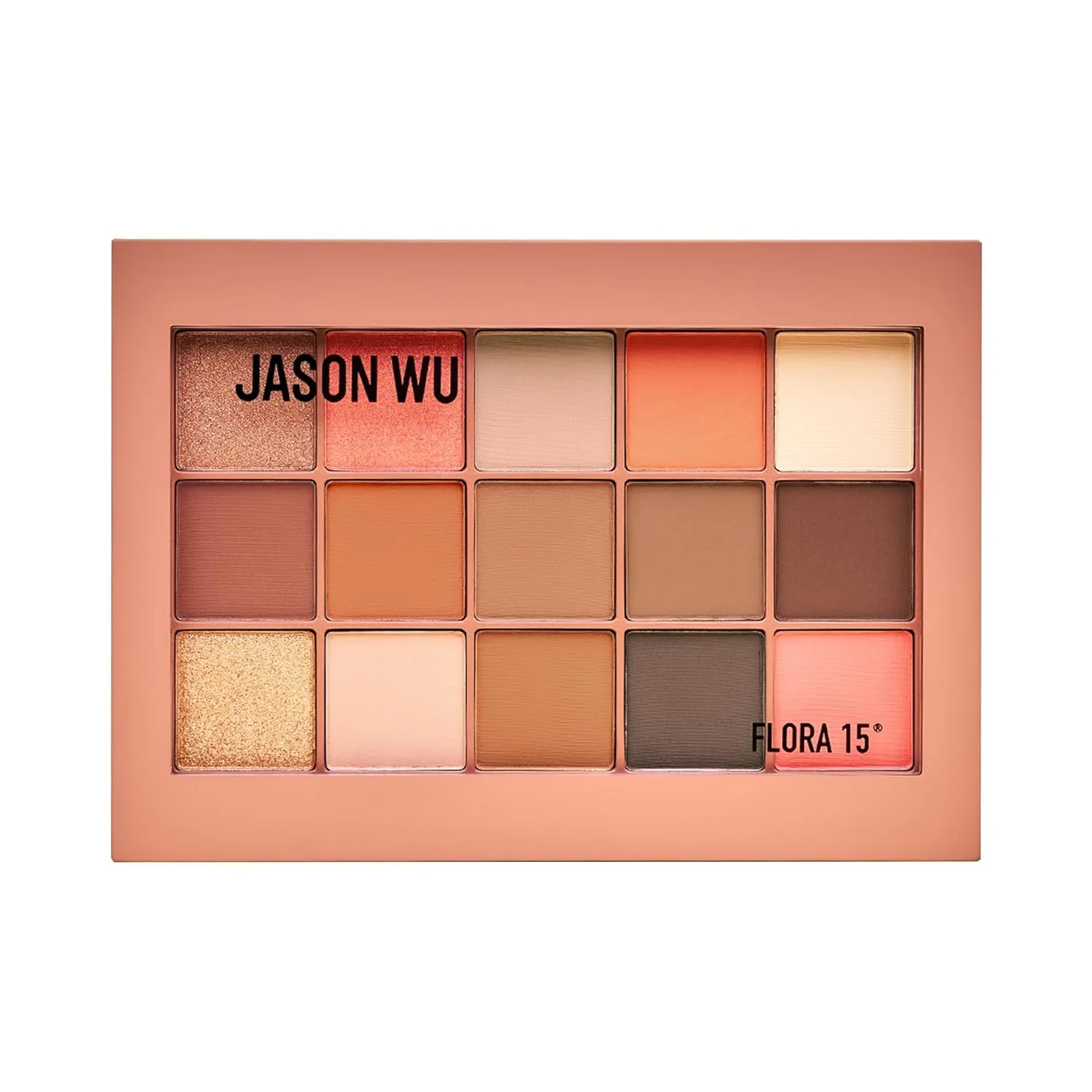 Jason Wu Flora 15 Eye Shadow Pallete - 15 Pigmented, Buildable, Blendable Color Pallete - 0.48 oz Oz (Night Rose)