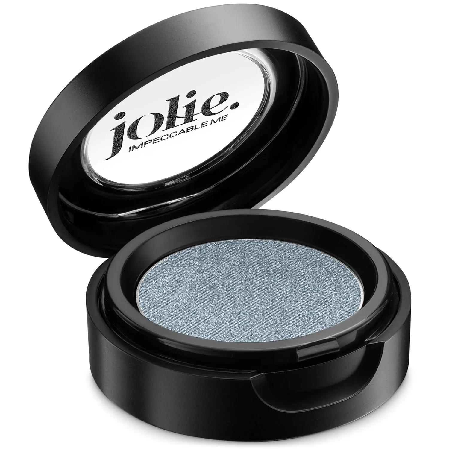 Jolie Cosmetics Powder Pressed Eyeshadows Matte, Metallic, Pearl Shimmer - Cruelty Free, Vegan, Single Pan Eyeshadow 1.48g Cool Tones (Blue Streak)