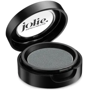 Jolie Cosmetics Powder Pressed Metallic Eyeshadows - Cruelty Free, Vegan, Single Pan Eyeshadow 1.48g Smokey Eyes (Carbon)