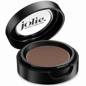 Jolie Cosmetics Powder Pressed Matte Eyeshadows - Cruelty Free, Vegan, Single Pan Eyeshadow 1.48g Base Neutrals (Winter Brown)