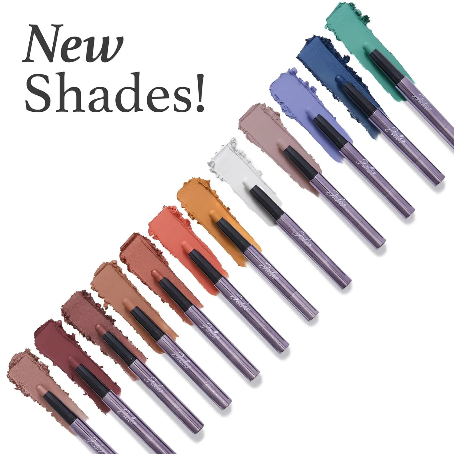 Julep Eyeshadow 101 Cream-to-Powder Waterproof Shadow Stick – Lilac Matte – Long-Lasting, Crease-Proof, Light Lavender Matte Cream Eyeshadow with Built-in Smudger