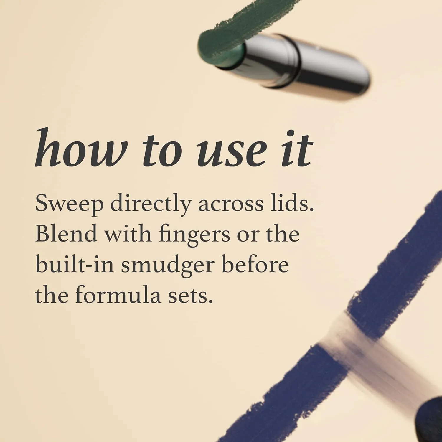 Julep Eyeshadow 101 Cream-to-Powder Waterproof Shadow Stick – Orchid Shimmer – Long-Lasting, Crease-Proof, Soft Purple Shimmer Cream Eyeshadow with Built-in Smudger