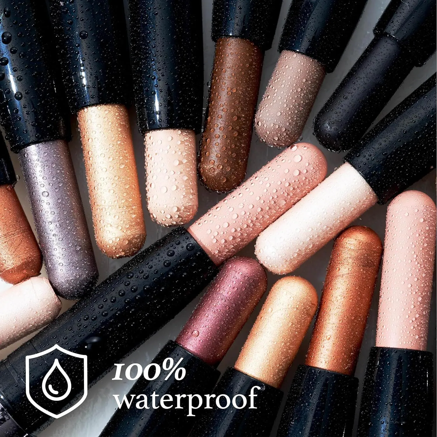 Julep Eyeshadow 101 Cream-to-Powder Waterproof Shadow Stick – Pearl Shimmer – Long-Lasting, Crease-Proof, Light Golden-Beige Shimmer Cream Eyeshadow with Built-in Smudger