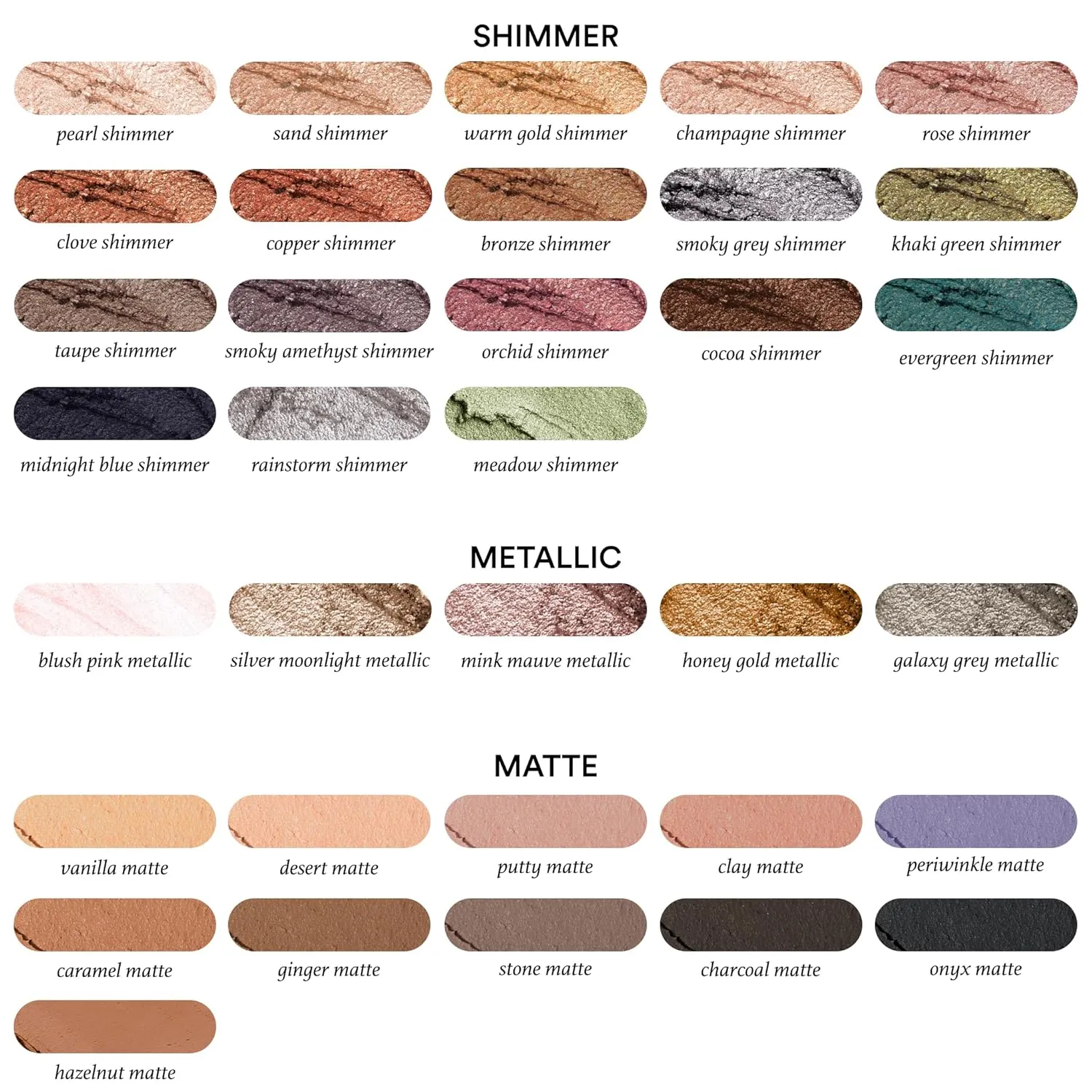 Julep Eyeshadow 101 Cream-to-Powder Waterproof Shadow Stick – Rainstorm Shimmer – Long-Lasting, Crease-Proof, Deep Silver Shimmer Cream Eyeshadow with Built-in Smudger