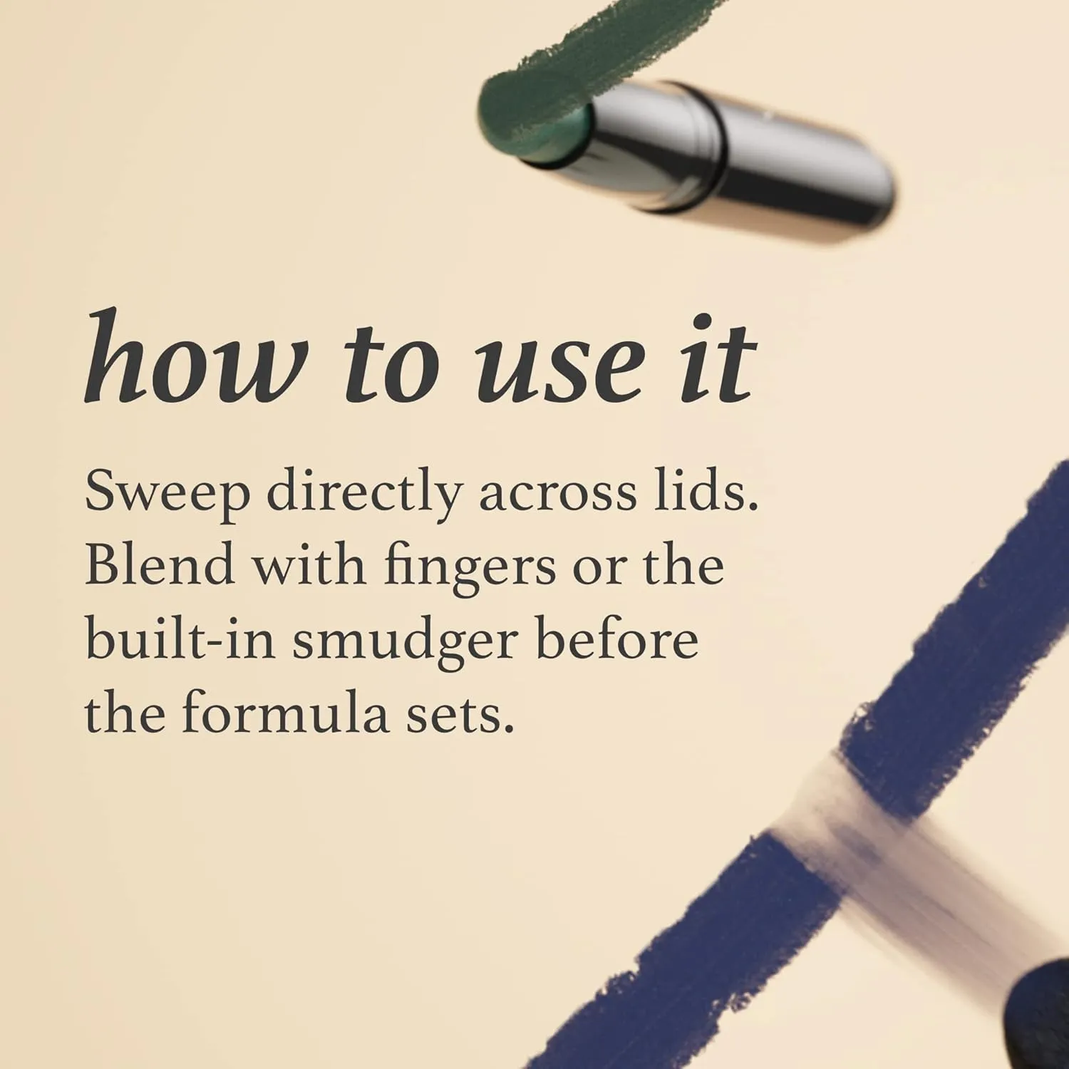 Julep Eyeshadow 101 Cream-to-Powder Waterproof Shadow Stick – Taupe Shimmer – Long-Lasting, Crease-Proof, Soft Grey Shimmer Eyeshadow with Built-in Smudger