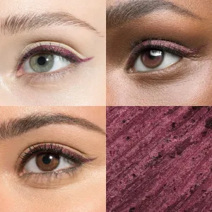 Julep Stay Sharp: When Pencil Met Gel Sharpenable Multi-Use Longwear Eyeliner Pencil - Transfer-Proof - High Performance Liner, Fig Shimmer   Cosmetic Makeup Pencil Sharpener