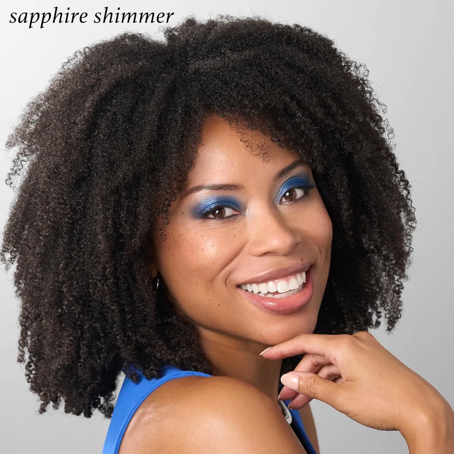 Julep Twice As Nice Eyeshadow Stick and Eyeliner Duo | Includes Eyeshadow 101 Creme-to-Powder Waterproof Shadow Stick, Sapphire Shimmer and All-Day Gel Eyeliner Pencil, Blackest Black