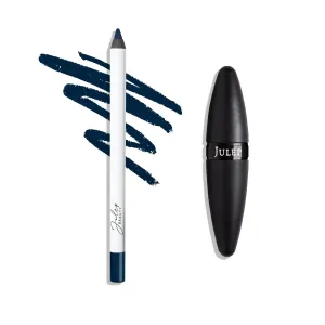 Julep When Pencil Met Gel Sharpenable Multi-Use Longwear Eyeliner - Navy Smoke - Transfer-Proof - High Performance Liner and Cosmetic Makeup Pencil Sharpener