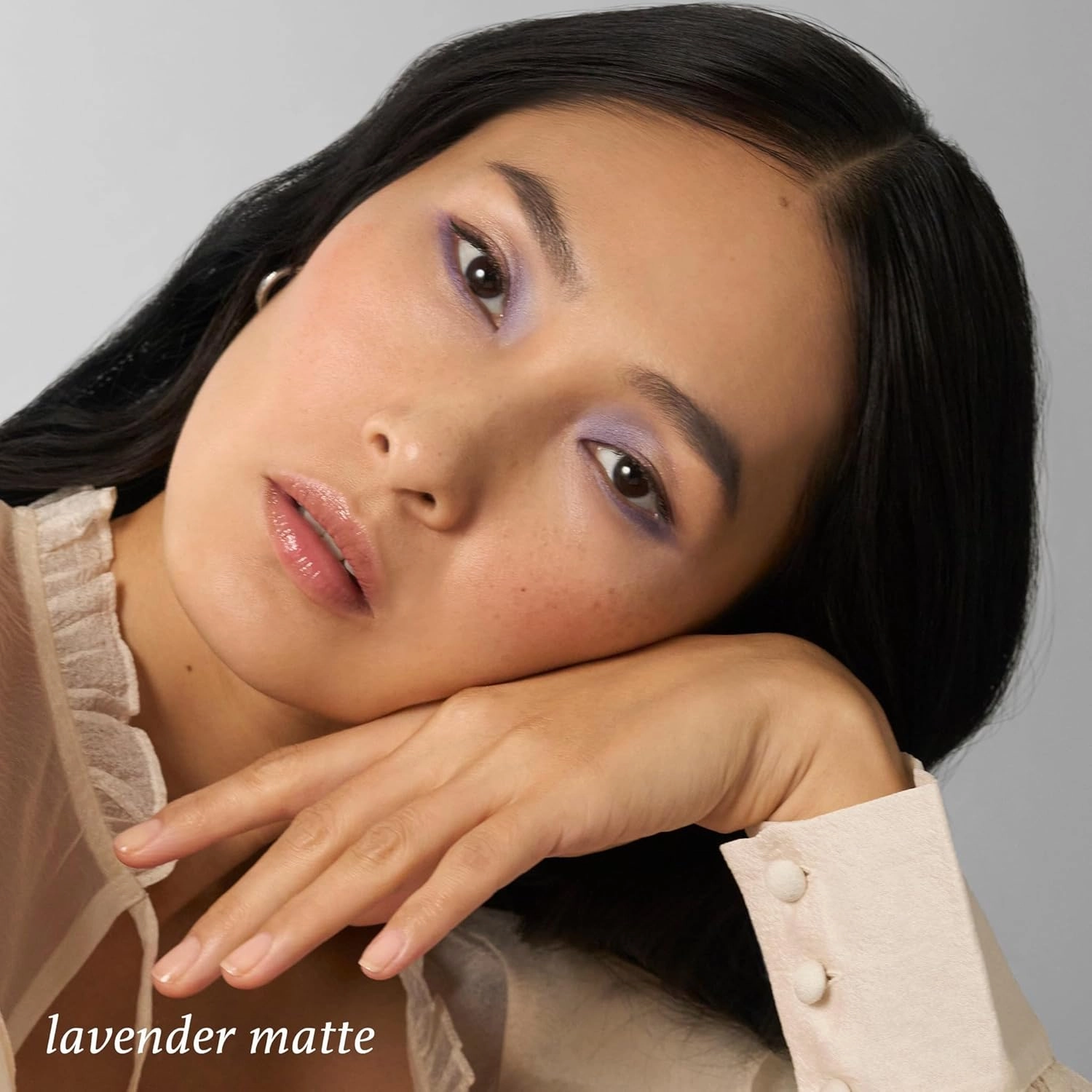 Julep Eyeshadow 101 Cream-to-Powder Waterproof Shadow Stick – Lavender Matte – Long-Lasting, Crease-Proof, Light Purple Matte Cream Eyeshadow with Built-in Smudger