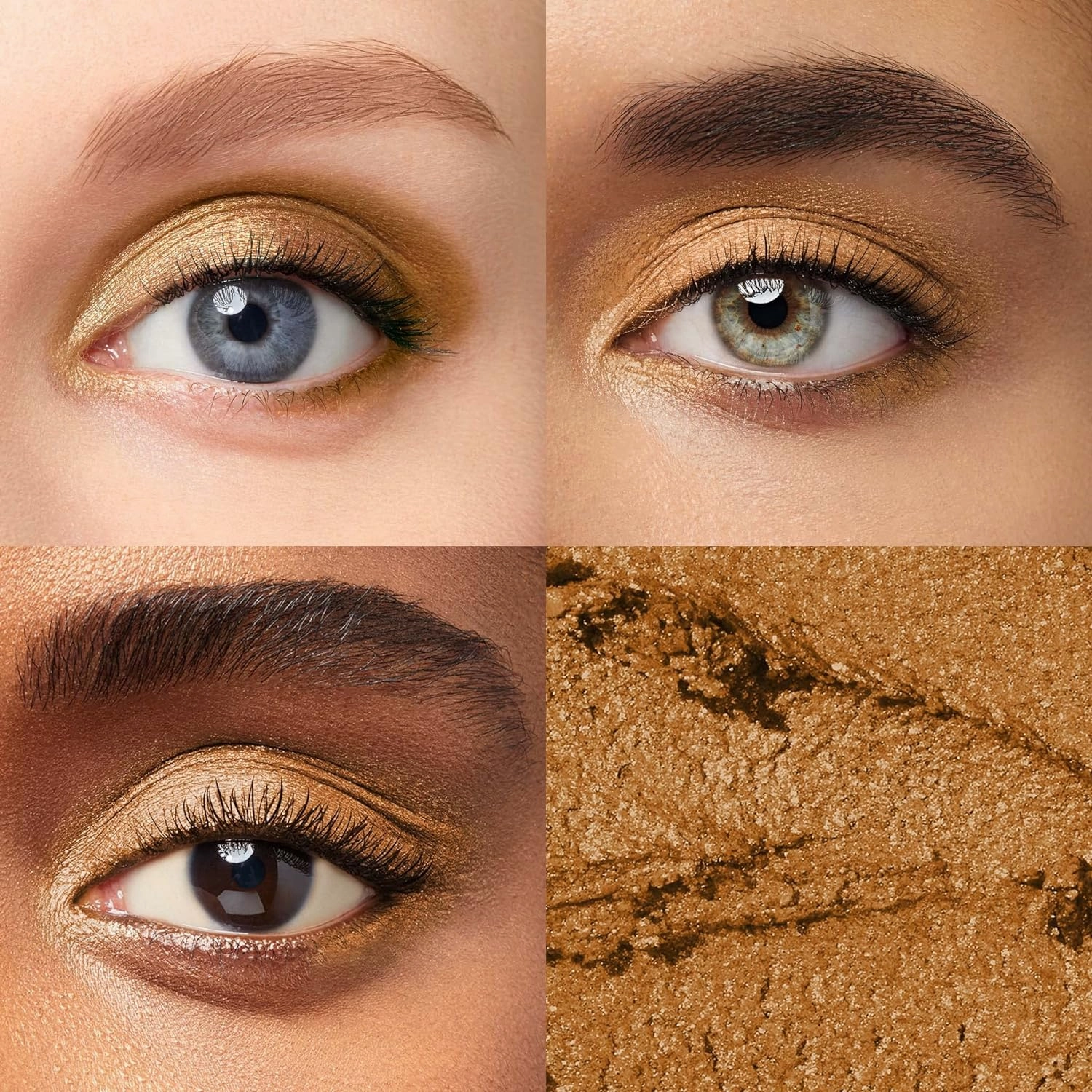 Julep Eyeshadow 101 Crème-to-Powder Waterproof Eyeshadow Stick – Honey Gold Shimmer – Long-Lasting, Crease-Proof, Warm Golden Shimmer Cream Eyeshadow with Built-in Smudger