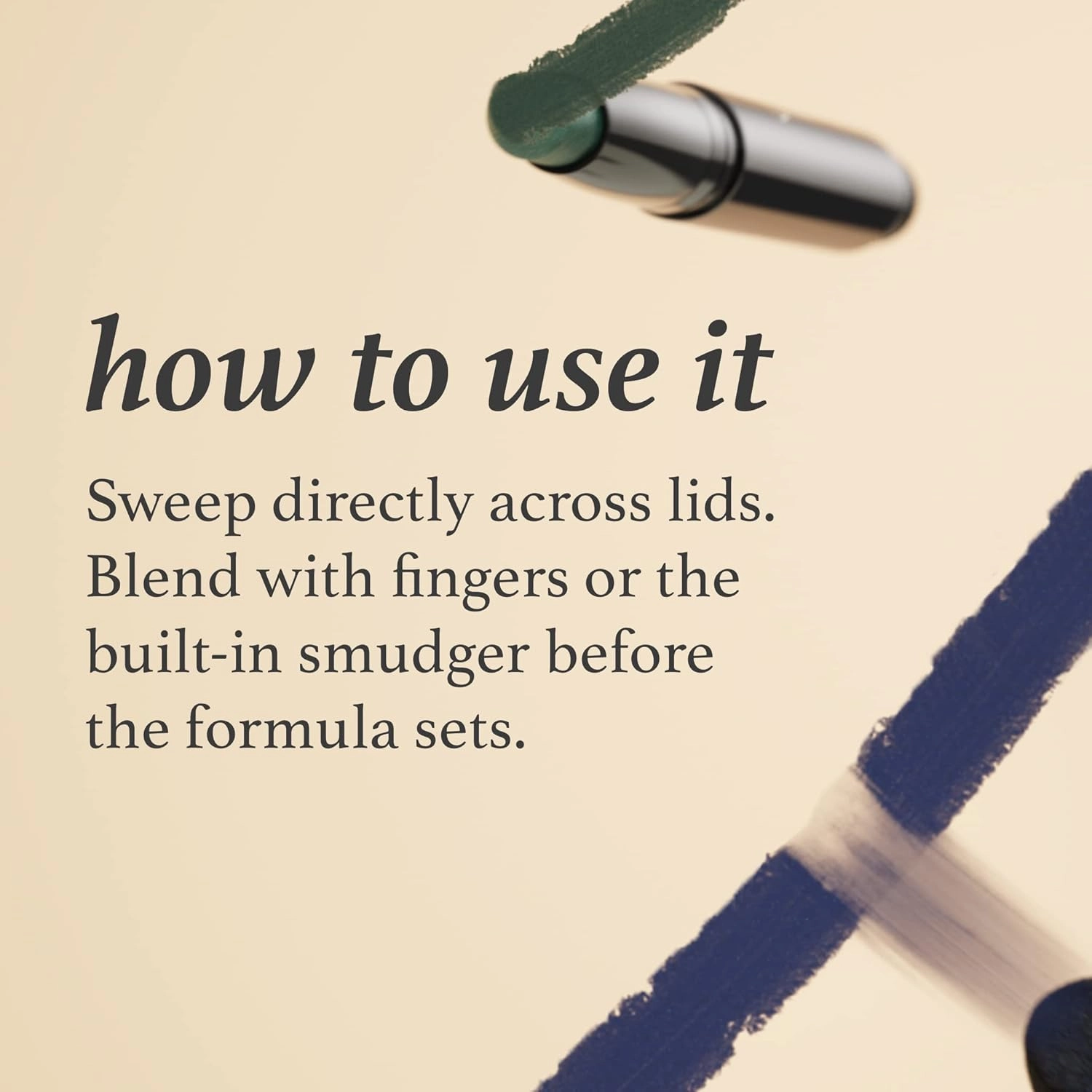 Julep Eyeshadow 101 Crème-to-Powder Waterproof Eyeshadow Stick – Honey Gold Shimmer – Long-Lasting, Crease-Proof, Warm Golden Shimmer Cream Eyeshadow with Built-in Smudger