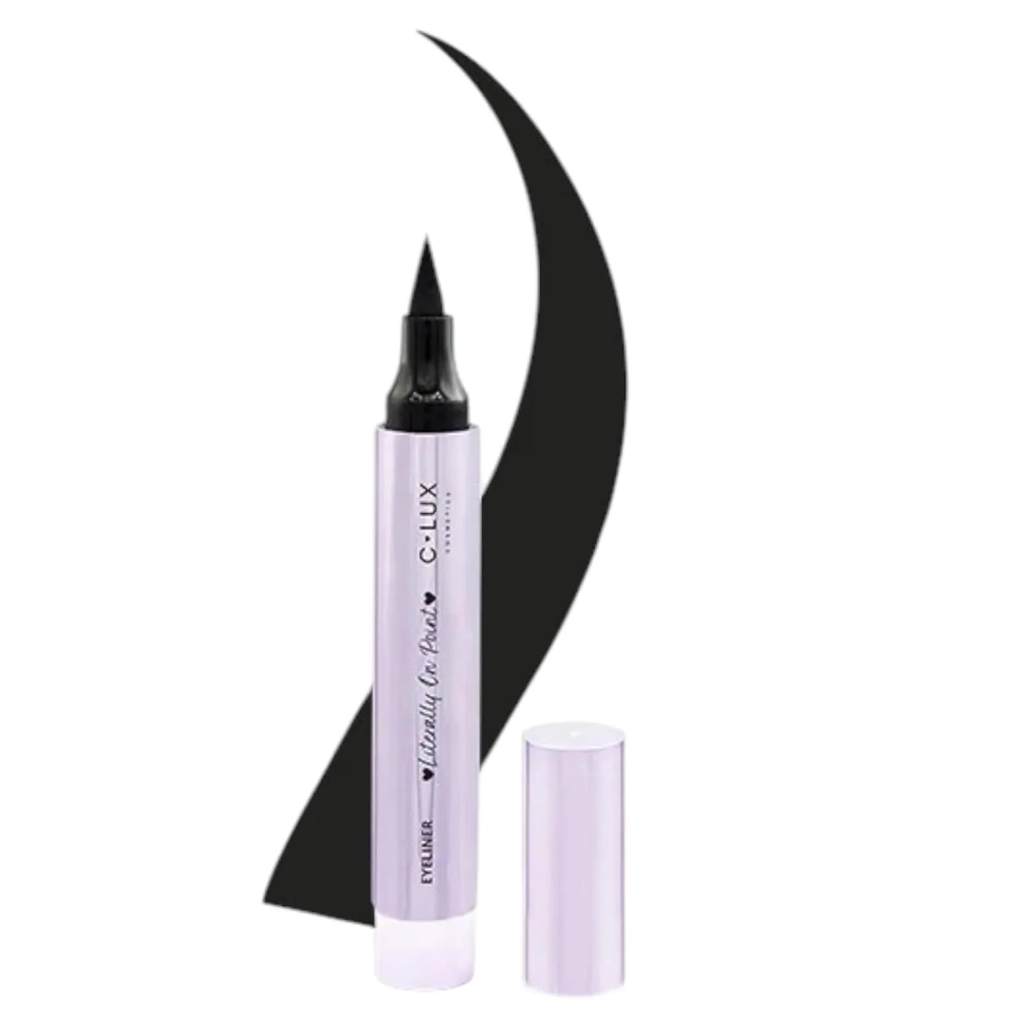 Jumbo Eye Marker Waterproof & Smudge-Proof | Bold & Graphic Liquid Eyeliner for Dramatic Looks | Long-Lasting Black 05 | Vegan & Cruelty-Free | 0.05oz