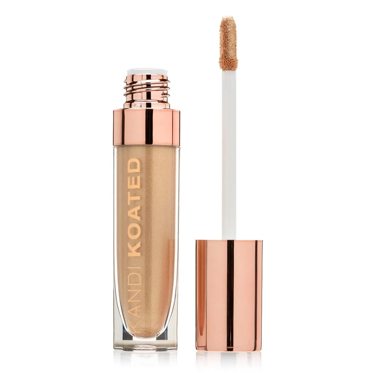 Kandi Koated Luster Liquid Metal Eyeshadow [Cool Whip] Liquid Eye Paint with Shimmery Finish | Rich Colors, Paraben-Free, Cruelty-Free Eyeshadow | Beauty & Makeup