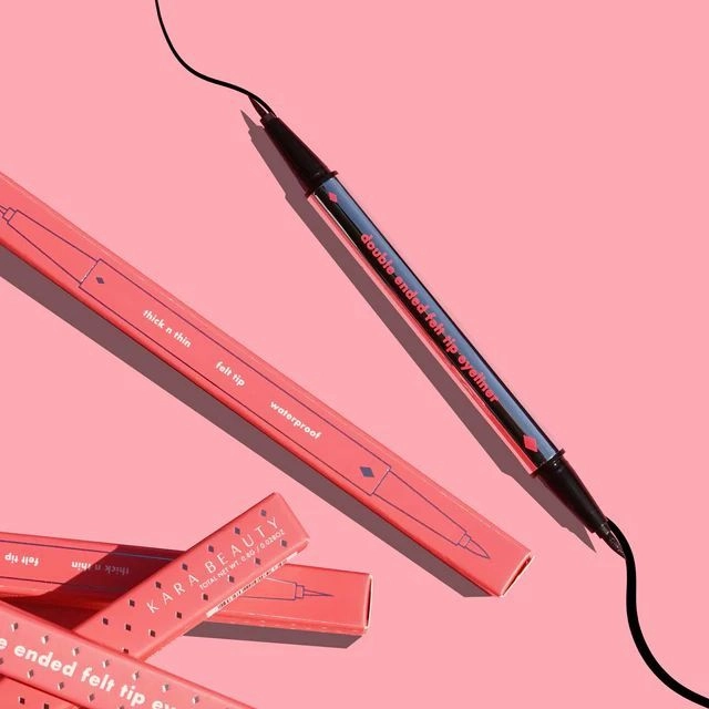 Kara Double-ended Felt Tip Eyeliner