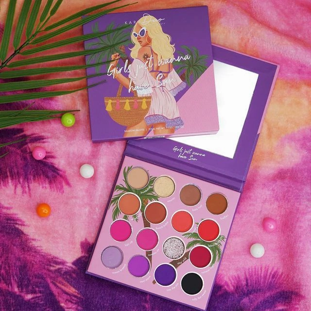 Kara Girls Just Wanna Have Sun' Eye Palette