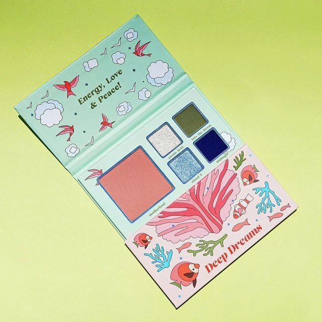 Kara SKY HIGH, DEEP DREAMS SHADOW, Blush & Highlight Palette
