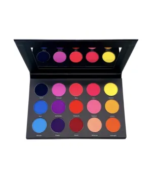 Kaya's Kandy Experience 15 Color Eyeshadow Palette/Crease Free EyeshadowPalette/Bright Color Eyeshadow/Waterproof