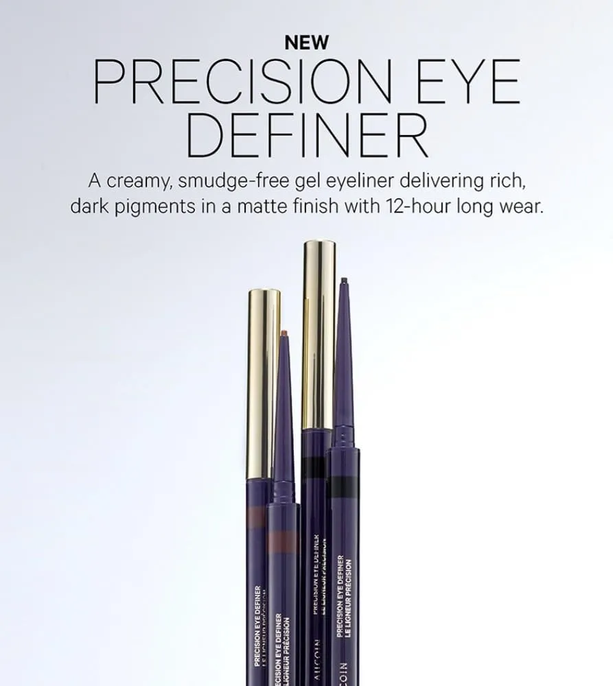 Kevyn Aucoin the Precision Eye Definer: Eyeliner pencil, self-sharpening, smudge-free. Easy precise application. 12-hour wear. Define eyes for long-wearing, sharp and smooth lines.