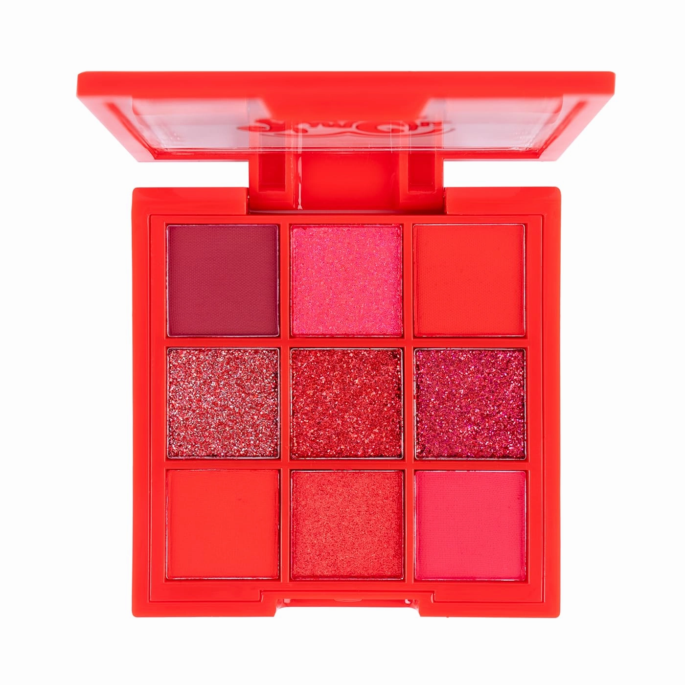 KimChi Chic Jewel Collection Eyeshadow Palette - Highly Pigmented Matte & Glitter Shades, Blendable & Long Lasting, Cruelty Free, Ruby